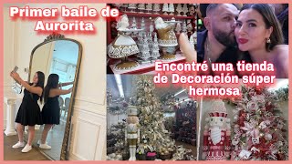 Vlog ❤️ primer baile de Aurorita miren todo lo que encontré para Navidad [upl. by Ruelu]