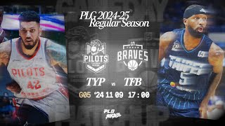 【LIVE GAME】桃園璞園領航猿 VS 臺北富邦勇士｜241109｜1700｜PLG 202425 REGULAR SEASON G05 [upl. by Arri101]