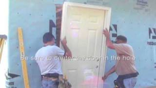 How to Install an Exterior Door  EZHang Door [upl. by Pliam]