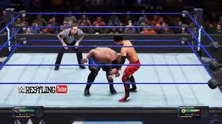 WWE 2K22 Gameplay Samoe Joe Vs Akira Tozawa At Smackdowns Highlights HD [upl. by Kent]