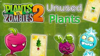 Plants Vs Zombies 2 Unused Plants [upl. by Glynis]