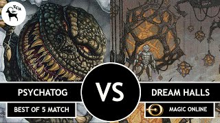 Premodern Psychatog vs Dream Halls  MTGO Best of 5 Match [upl. by Latouche214]