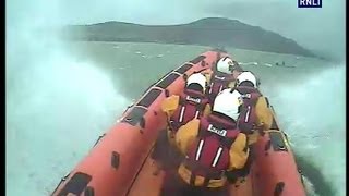 Windsurfer rescued by Kilkeel lifeboat [upl. by Pardew]