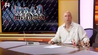 Michael Bisping vs Dan Henderson 2 with Gabe Morency on MMA Meltdown [upl. by Enixam]