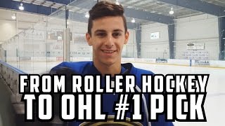 From inline in Israel to AAA and 1 OHL pick  David Levin [upl. by Mihcaoj]