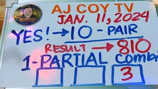 O DIBA 10PAIR 810 YEHEY1PARTIAL NUMBER TA JAN112024 [upl. by Eelrihs]