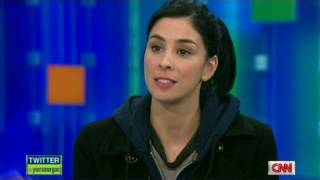 CNN Official Interview Sarah Silverman Im popular for a Jew [upl. by Juliane]