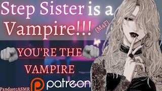 ASMR Turning Your Step Brother Into a Vampire M4F 🐼♨ Reverse Vampire [upl. by Osugi]