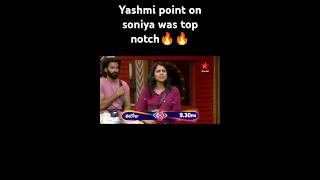 Yashmi point on soniya was top notch 🔥🔥soniyaakula yashmigowda bigbosstelugu bigboss [upl. by Oicnevuj]