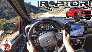 The 2021 Ford F150 Raptor 37 is a Trophy Truck you can Daily Drive POV Drive Review [upl. by Evelinn20]