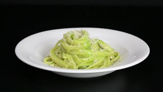 Pasta Garofalo and Niko Romito Recipes Fettucce with pesto [upl. by Wemolohtrab]