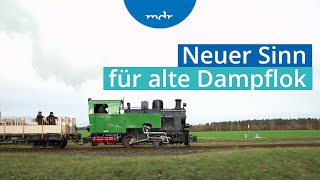 Eisenbahn fürs Publikum  Alte Dampflok im Tauglichkeitstest  MDR um 4  MDR [upl. by Reinhard789]