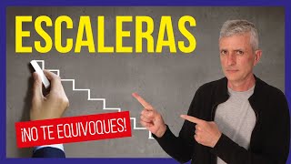 📏👌Medidas de ESCALERAS Interiores  💪 Claves del Diseño de una Escalera [upl. by Sidman271]