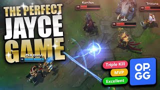 The Perfect Jayce Game  PKB Dovah [upl. by Kcirted]