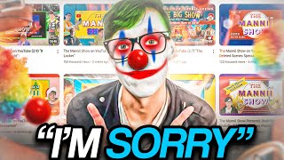 YouTubes Biggest Clown Apologizes The Mannii Show [upl. by Gleeson]