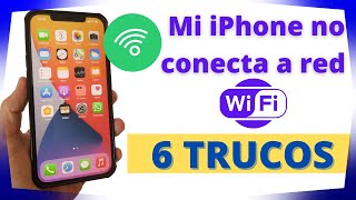 iPhone NO CONECTA a wifi No agarra buena señal ¿Qué hacer [upl. by Eatnuhs]