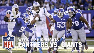 Panthers vs Giants  Week 15 Highlights  NFL [upl. by Ennaerb]