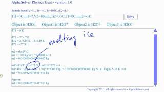 How to work thermodynamics problems Latent heat [upl. by Yhprum296]