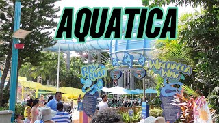 Aquatica Orlando Water Park Aquatica Orlando Water Park 2024 Florida [upl. by Aeel908]