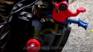 Poulan PL3314 fuel line and carburetor replacement and adjustment bogs out [upl. by Nohsid636]