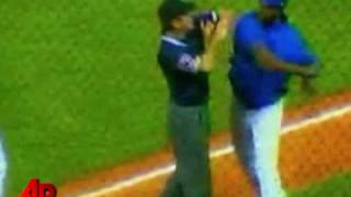 Jose Offerman Banned After Punching Umpire [upl. by Windzer]