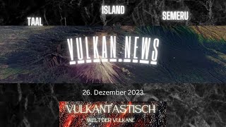 Vulkan News  Island Taal und Semeru [upl. by Lehsreh]