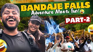 Bandaje Falls Trek Vlog P2🏔️ Adventure meets Fun😂 Sujeeth Gowdru 🤩 [upl. by Nosraep428]