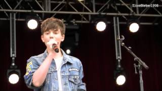 Greyson Chance Unfriend YouHome Is In Your Eyes Vancouver BC August 29 2012 [upl. by Dame]