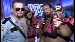 Jake Roberts Big Bossman LOD Promo on Hart Attacks 07071991 [upl. by Lenard192]