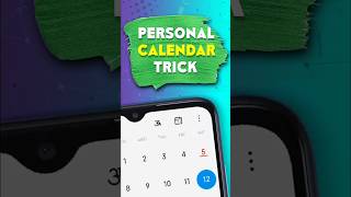 Unbelievable Calendar 🗓️ Secret Trick shorts shortsfeed shortvideo yt [upl. by Weaver]