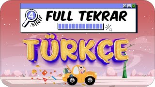 4 Sınıf Türkçe 1 Dönem Full Tekrar ♻ 2023 [upl. by Ahtenak]