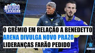 BENEDETTO SERIA A SOLUÇÃO  ARENA DEFINE PRAZO PARA VOLTAR  LIDERANÇAS FARÃO PEDIDO AO TORCEDOR [upl. by Adnahsor]