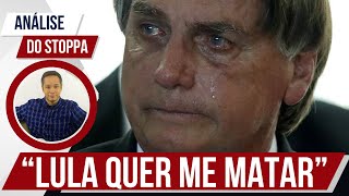 Bolsonaro chora de medo perdeu carros blindados  Análise do Stoppa [upl. by Malcolm]