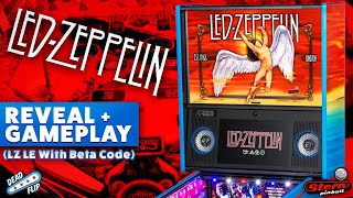 LED ZEPPELIN PINBALL LE GAMEPLAY v911 [upl. by Tisbee]