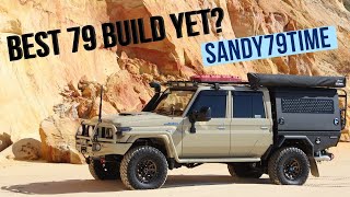 79 Series Landcruiser build  sandy79time [upl. by Iolenta]