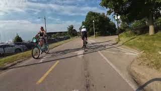 2024 June 19 Cycling on Chicago Lakefront Trail [upl. by Philender]