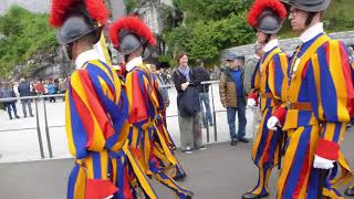 2018 International Military Pilgrimage to Lourdes [upl. by Gnilrad223]