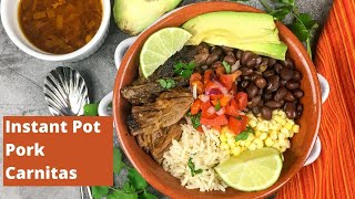 Instant Pot Pork Carnitas delish Mexican Pulled Pork [upl. by Aneekat147]