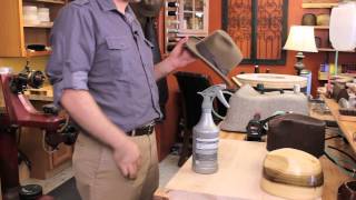 How to Waterproof a Felt Hat  Felt Hats [upl. by Turino]