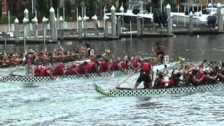 Wun Fun Cru  Tampa Bay Dragon Boat Races 2012 A Div Consolation [upl. by Garv248]