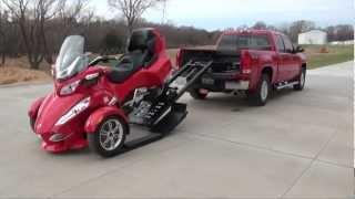 CanAm Spyder Loader for your pickup truck [upl. by Lemyt]