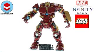 LEGO Marvel 76210 Hulkbuster  LEGO Speed Build Review  Biggest LEGO Mech ever [upl. by Ifok]