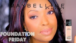 Maybelline Fit Me Matte Poreless Foundation Review [upl. by Dacie]