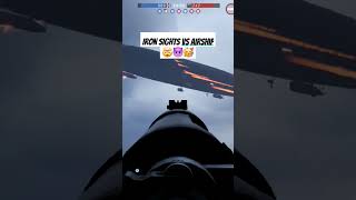 Iron sights vs airship 🤯😈🥳 battlefield1 gaming [upl. by Alioz]