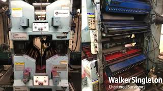 TENSOR 4x4 Colour Web Set Offset Printing Line [upl. by Saxela]