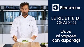 Cracco 1  Uova al vapore con asparagi [upl. by Natalee]