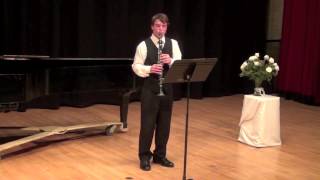 D Milhaud  Scaramouche Clarinet Version [upl. by Reiner835]