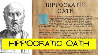 The Origin of the Hippocratic Oath [upl. by Persons]