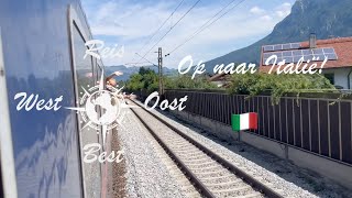 Vakantievlog  Op naar Italië met de trein [upl. by Aropizt]