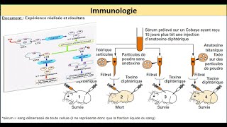 immunologie le systeme immunitaire exercices svt bac 2022 QCM 02 [upl. by Kennan576]